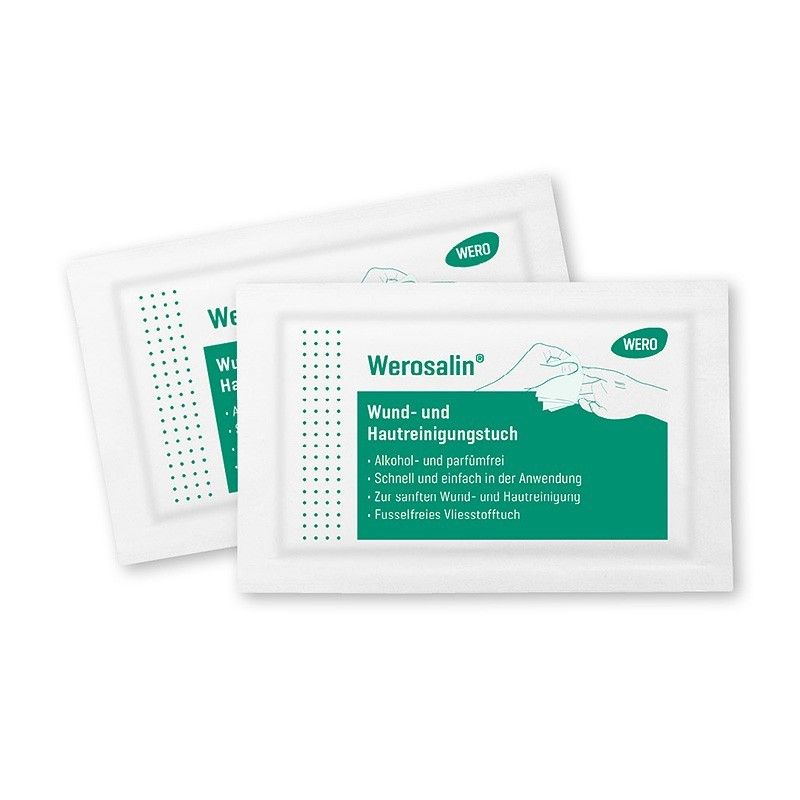 Werosalin® Wund- und Hautreinigungstuch