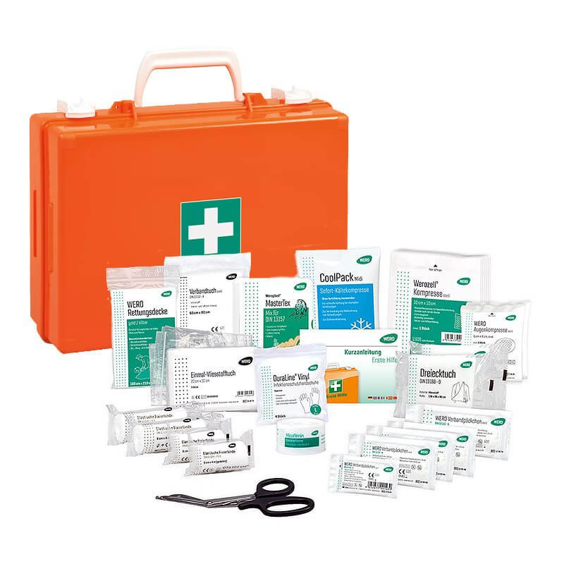 Erste-Hilfe-Koffer Werotop® 350, mit Füllung
