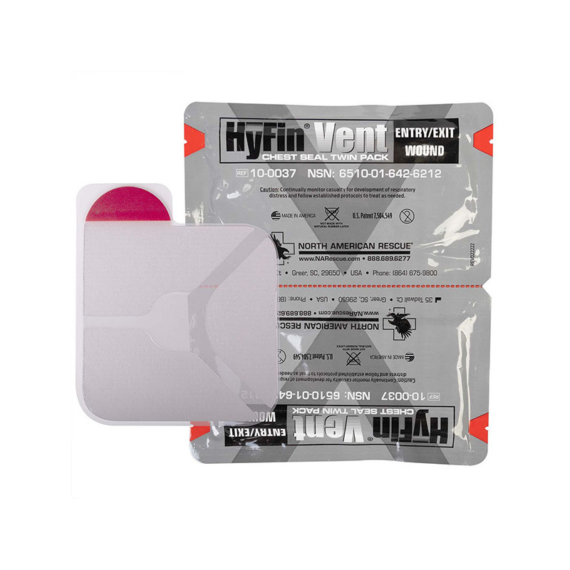 NAR HyFin® Vent Chest Seal Twin Pack