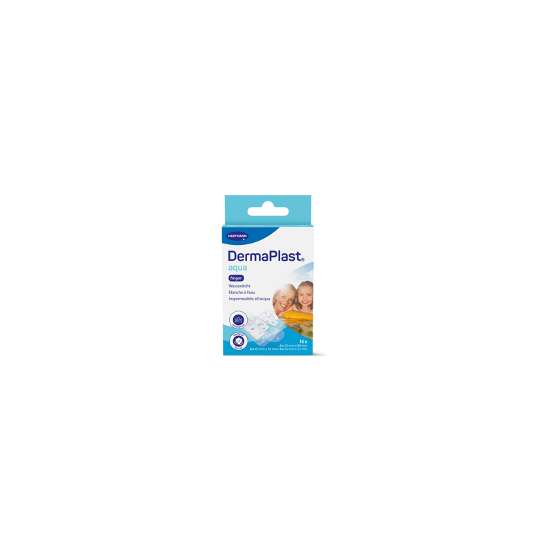 DermaPlast Aqua Pflaster wasserfest Family Pack