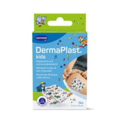 DermaPlast® Kids Kinder Pflaster Wundschnellverband, zuschneidbar 6 x 10 cm