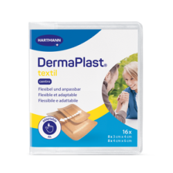 DermaPlast® Textil Pflaster Zentriertes Wundkissen 2 Grössen, assortiert