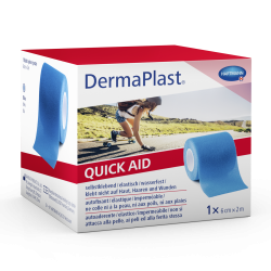 DermaPlast® Quick Aid pansement bleu 2 m x 6 cm