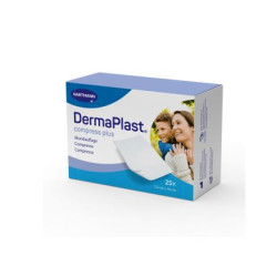 DermaPlast® Compress Plus Saugfähige Kompresse 7.5 x 10 cm