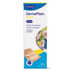 Wundpflaster DermaPlast® Textil Centro, 4 x 6 cm