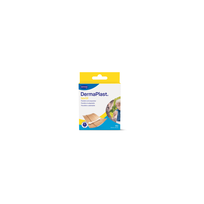 Cerotto in tessuto DermaPlast® - Medicazione rapida per ferite