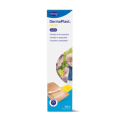 Cerotto in tessuto DermaPlast® con tampone centrale 3 x 4 cm