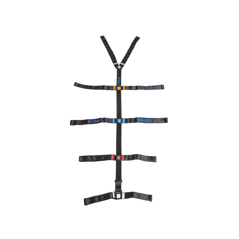 Sistema di cinghie ultraSTRAPS per tavola spinale