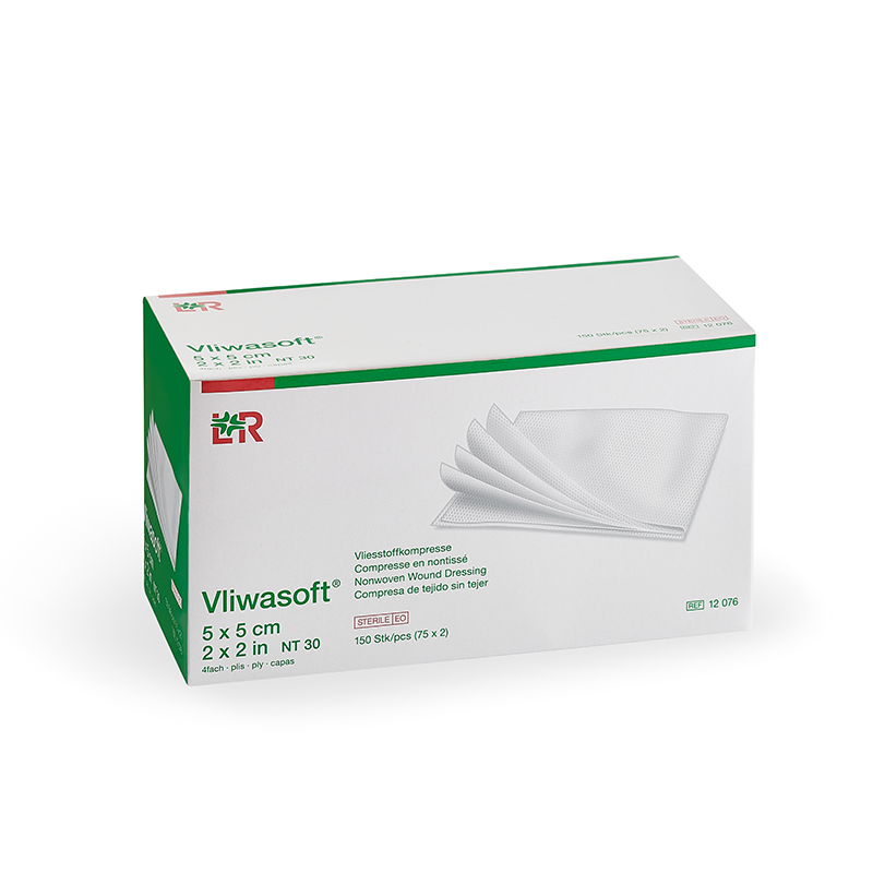 Vliwasoft® Vliesstoffkompresse steril