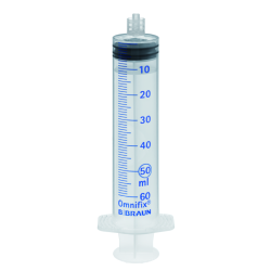 Seringue Omnifix®, 50 ml/60 ml LL, centrée