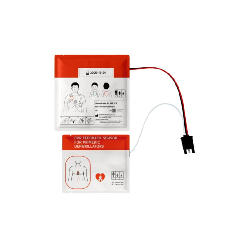 Électrodes d'entraînement PRIMEDIC HeartSave myPAD avec retour d'information sur la RCP