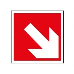 Brandschutzzeichen "Richtungspfeil"