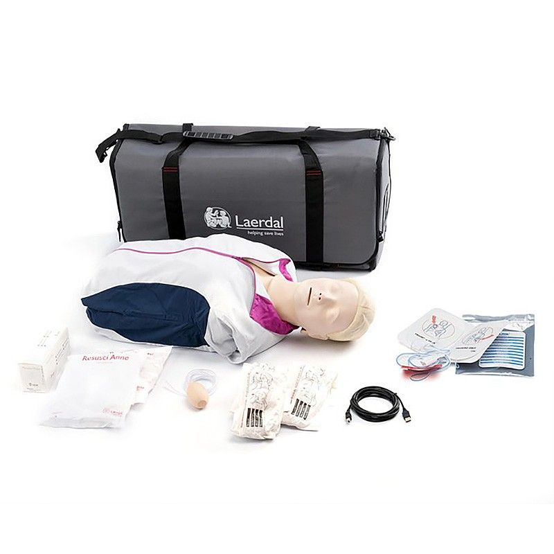 Mannequin Resusci Anne QCPR AED