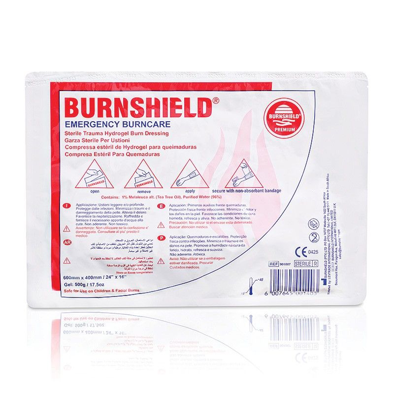 Compresse Burnshield, 60 x 40 cm