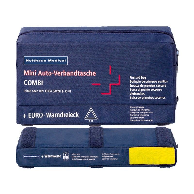 Mini-trousse de premiers secours 3 en 1 pour voiture