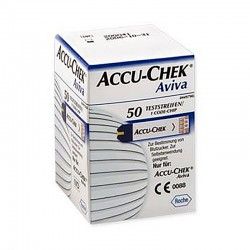 Bandelette de test glycémique Accu-Chek