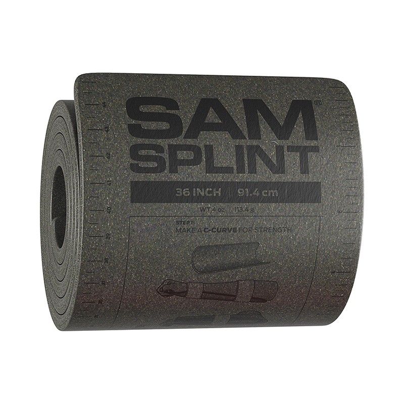 Attelle Sam Splint original, rouleau, olive